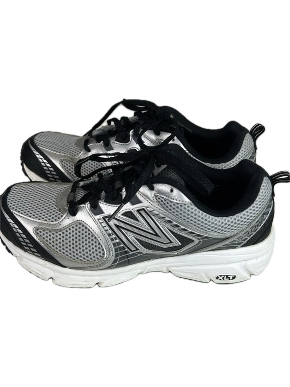 New Balance Men’s Running 540 V2 Black Silver XLT Footbed Athletic Shoes
